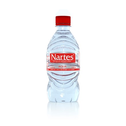 Nartes Junior neperlivá voda 8x330ml PET
