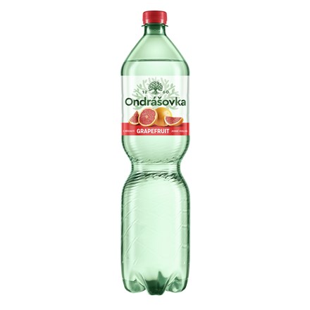 Ondrášovka Grapefruit ochucená jemně perlivá 6×1,5L